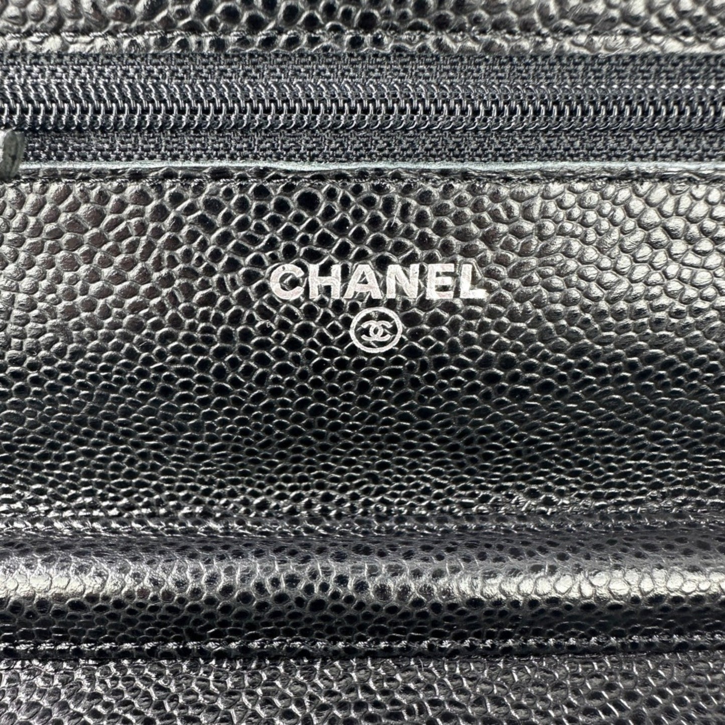 Chanel Calfskin Black Shoulder Bags