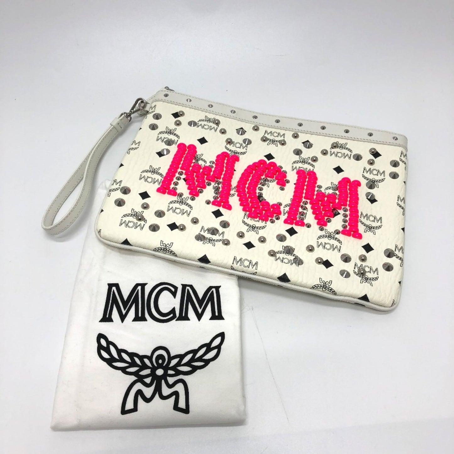 Mcm Others White Clutch Bags