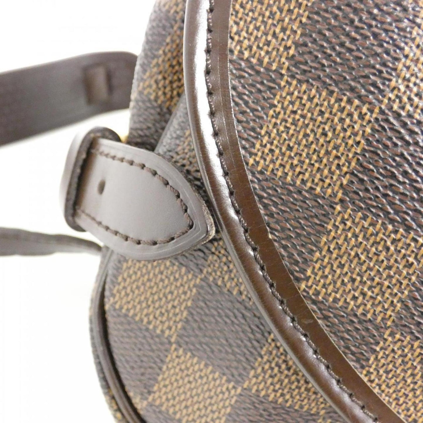 Louis Vuitton Coated Canvas Brown Shoulder Bags