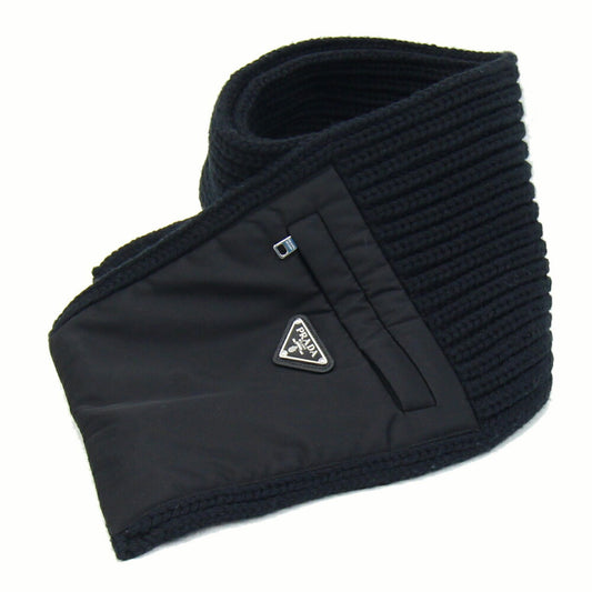 Prada Nylon Black Scarves
