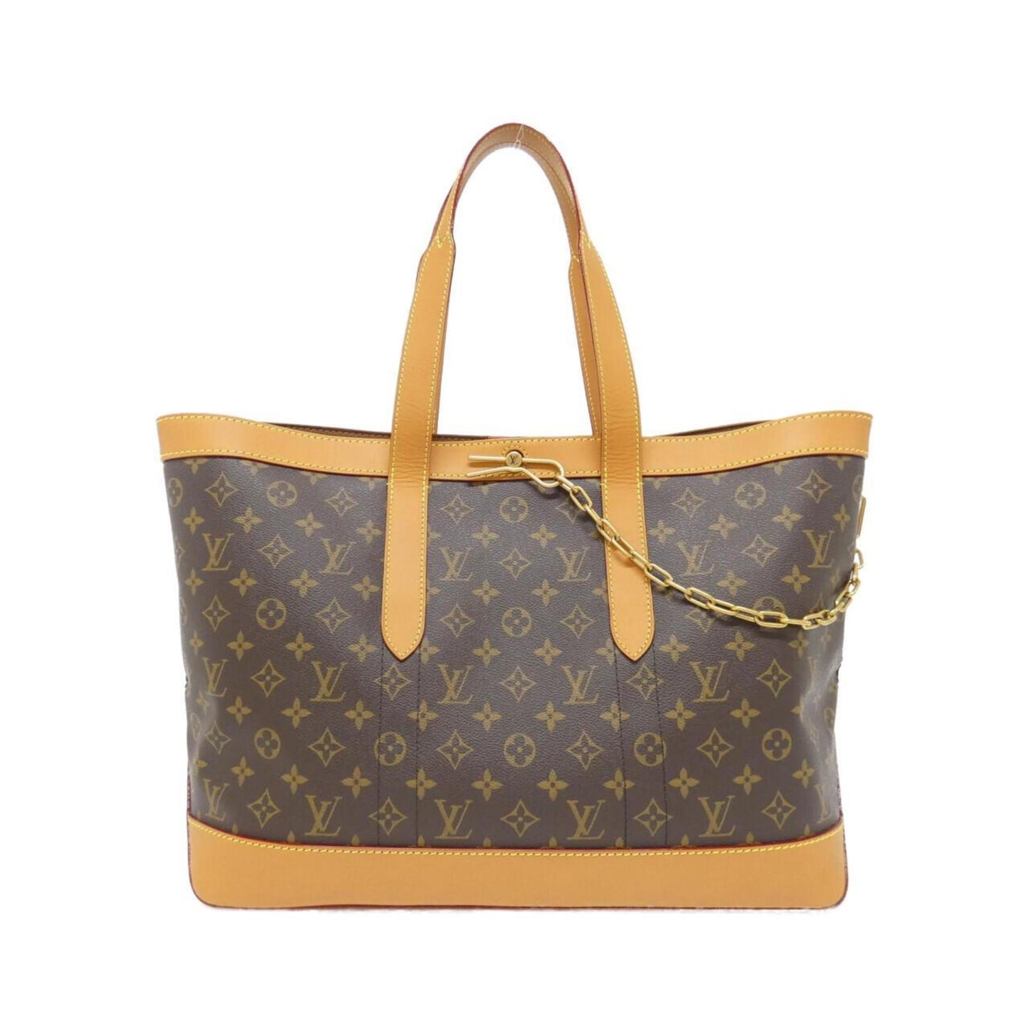 Louis Vuitton Coated Canvas Brown Handbags