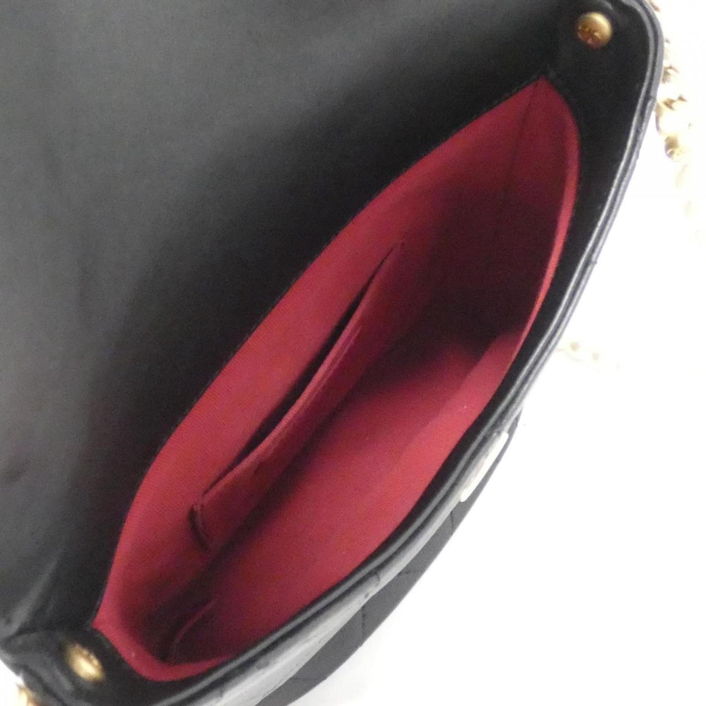 Chanel Pearls Black Shoulder Bags