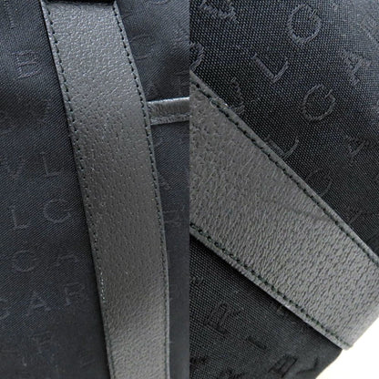 Bvlgari Canvas Black Tote Bags
