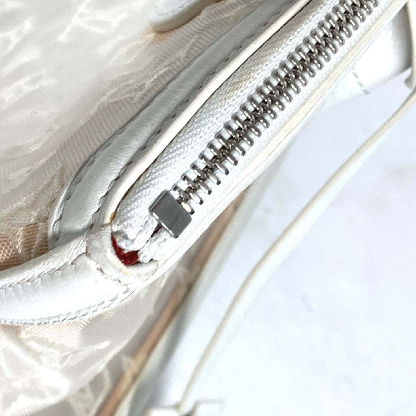 Louis Vuitton Nylon White Handbags
