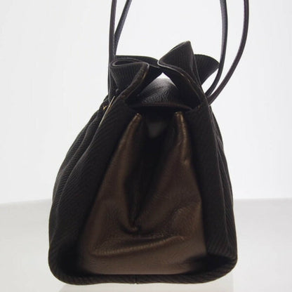 Bvlgari Canvas Brown Tote Bags