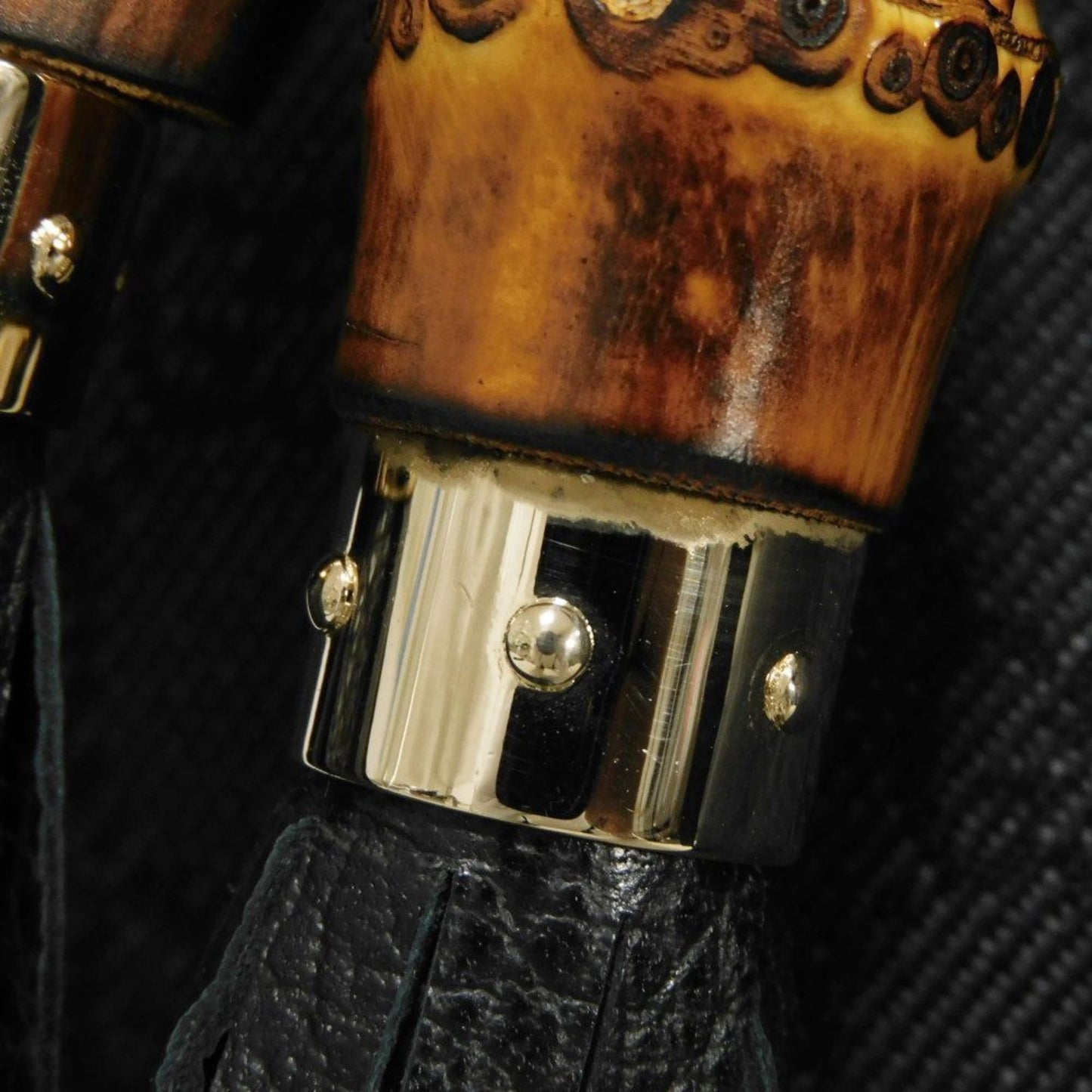 Gucci Denim Black Shoulder Bags