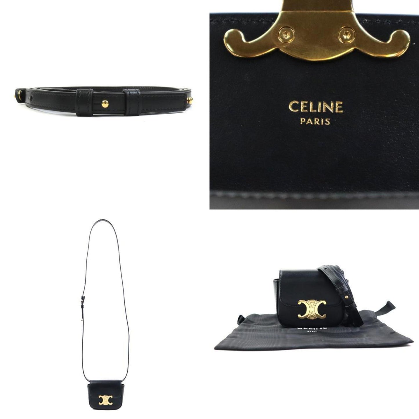 Celine Others Black Shoulder Bags