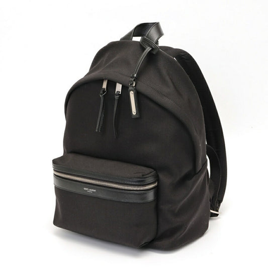 Saint Laurent Canvas Black Backpacks