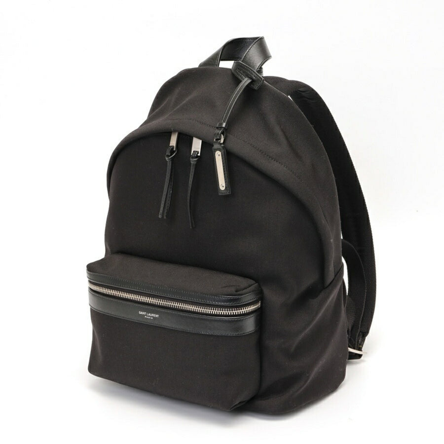 Saint Laurent Canvas Black Backpacks