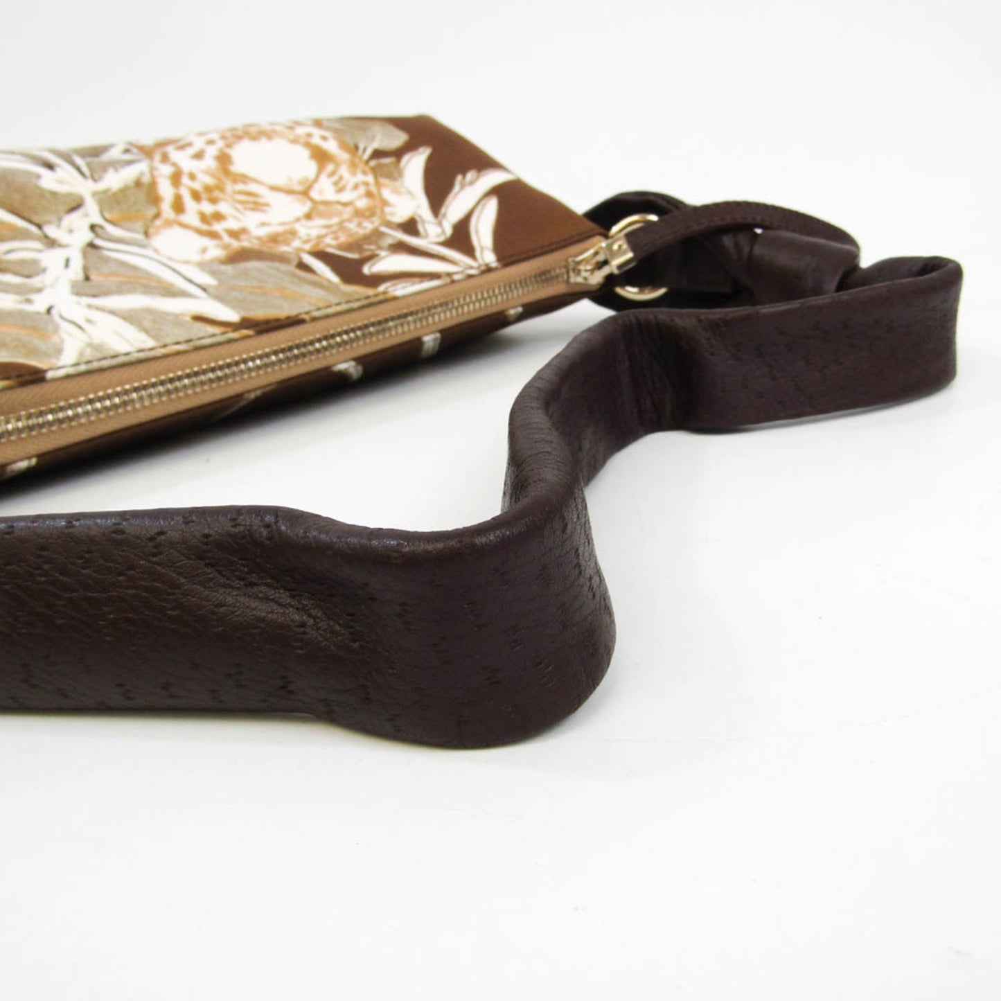 Salvatore Ferragamo Nylon Brown Shoulder Bags