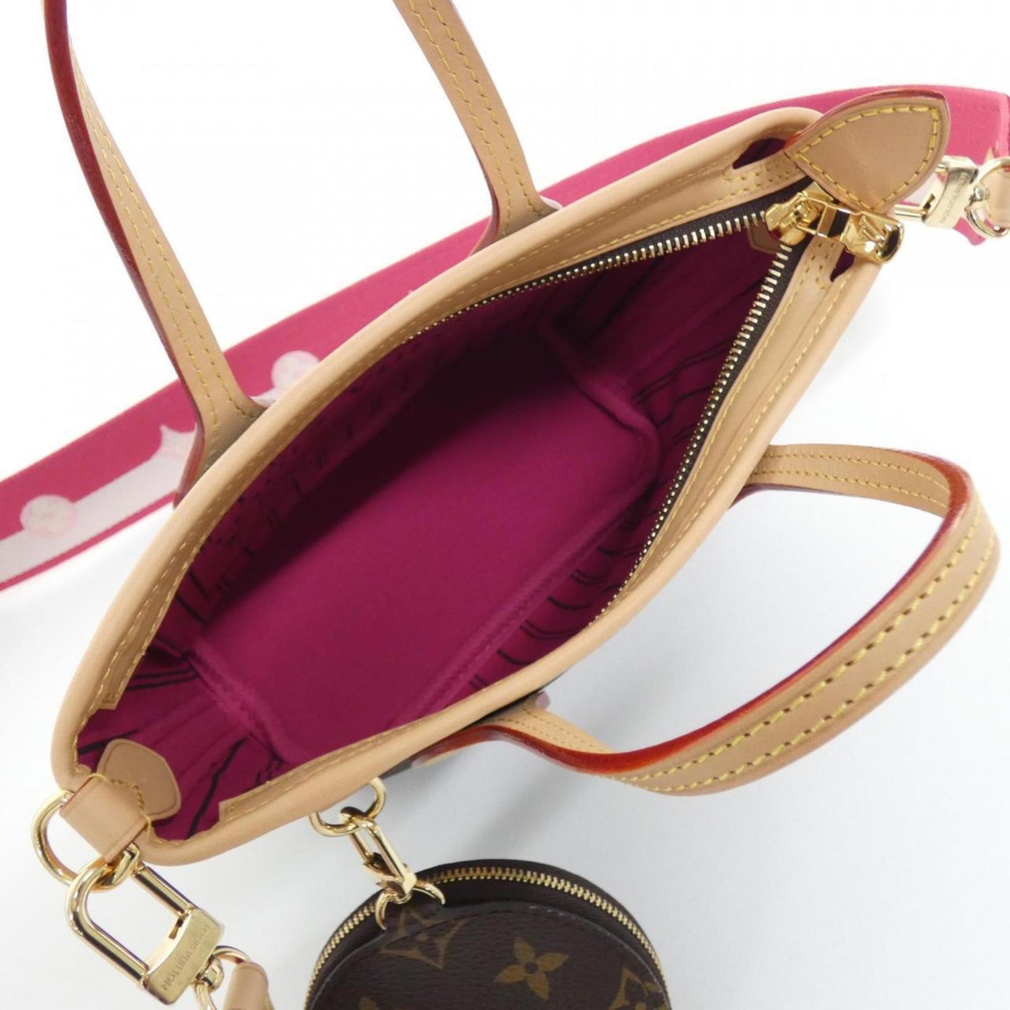 Louis Vuitton Coated Canvas Brown Handbags