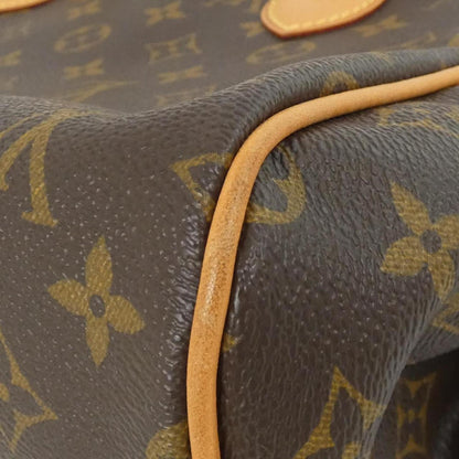 Louis Vuitton Coated Canvas Brown Shoulder Bags