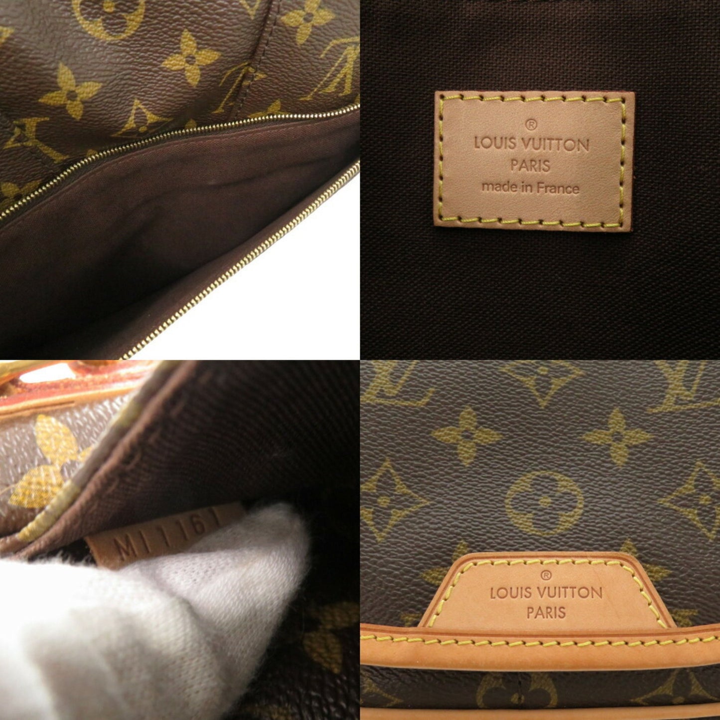 Louis Vuitton Monogram Canvas Brown Shoulder Bags