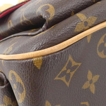 Louis Vuitton Coated Canvas Brown Handbags