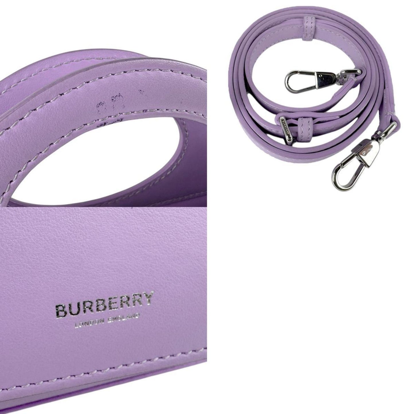 Burberry Others Purple Handbags