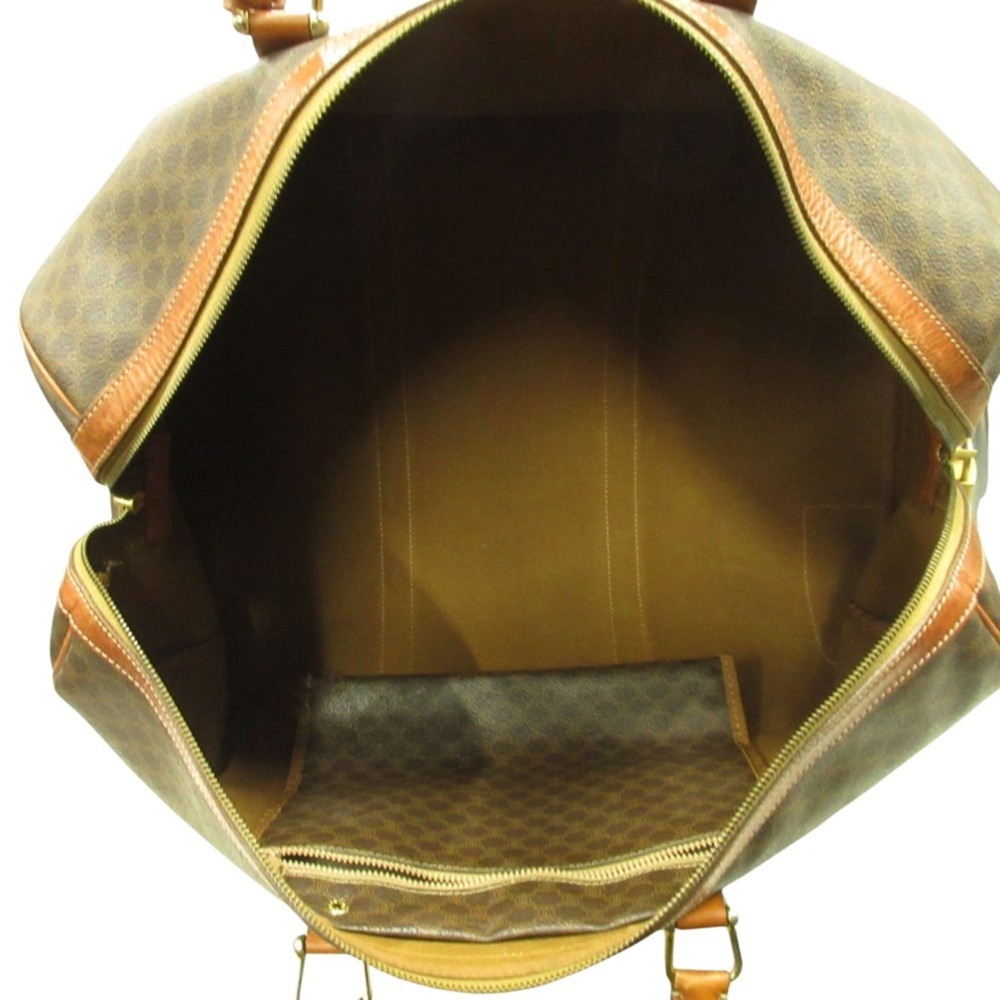 Celine Pvc Brown Handbags