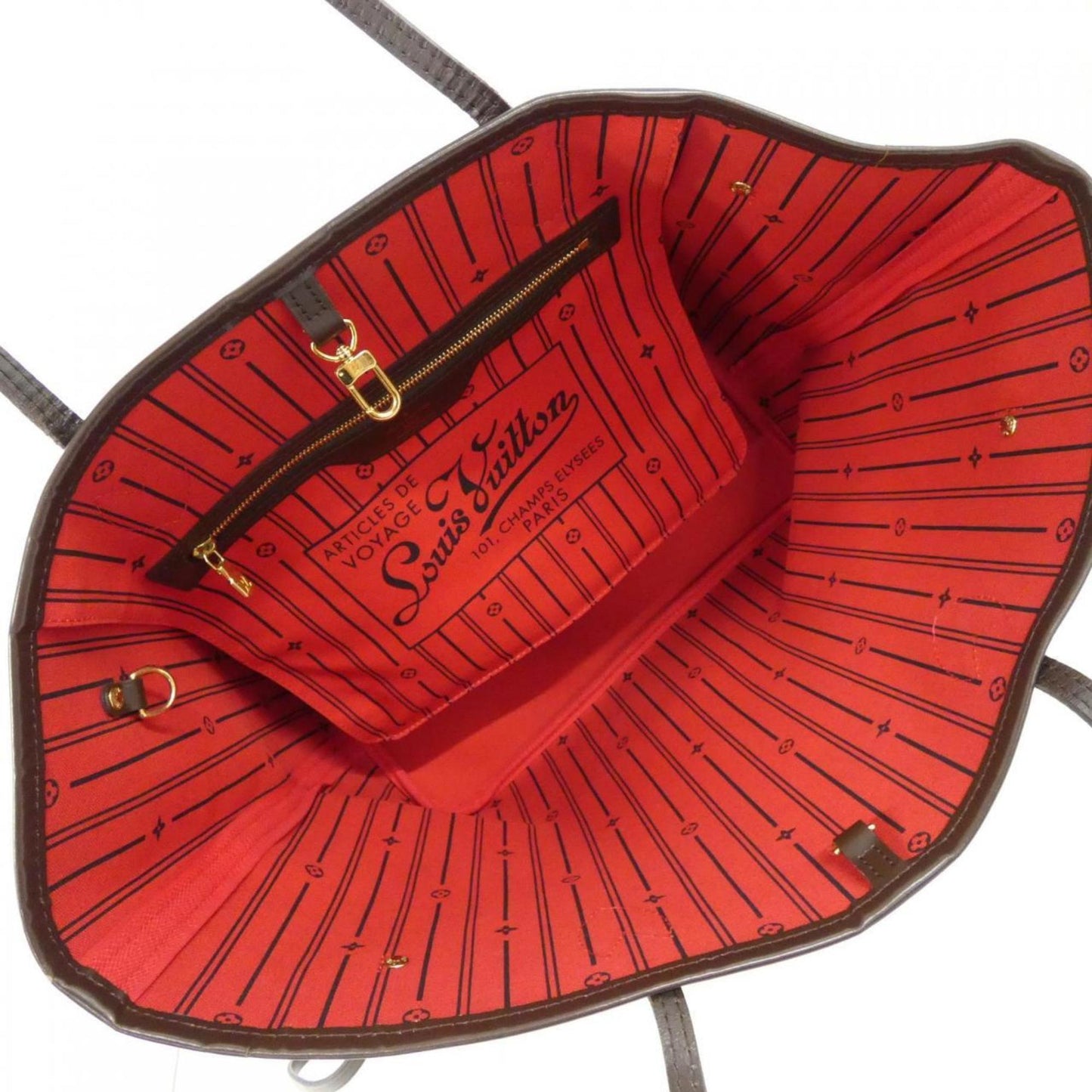 Louis Vuitton Coated Canvas Brown Handbags