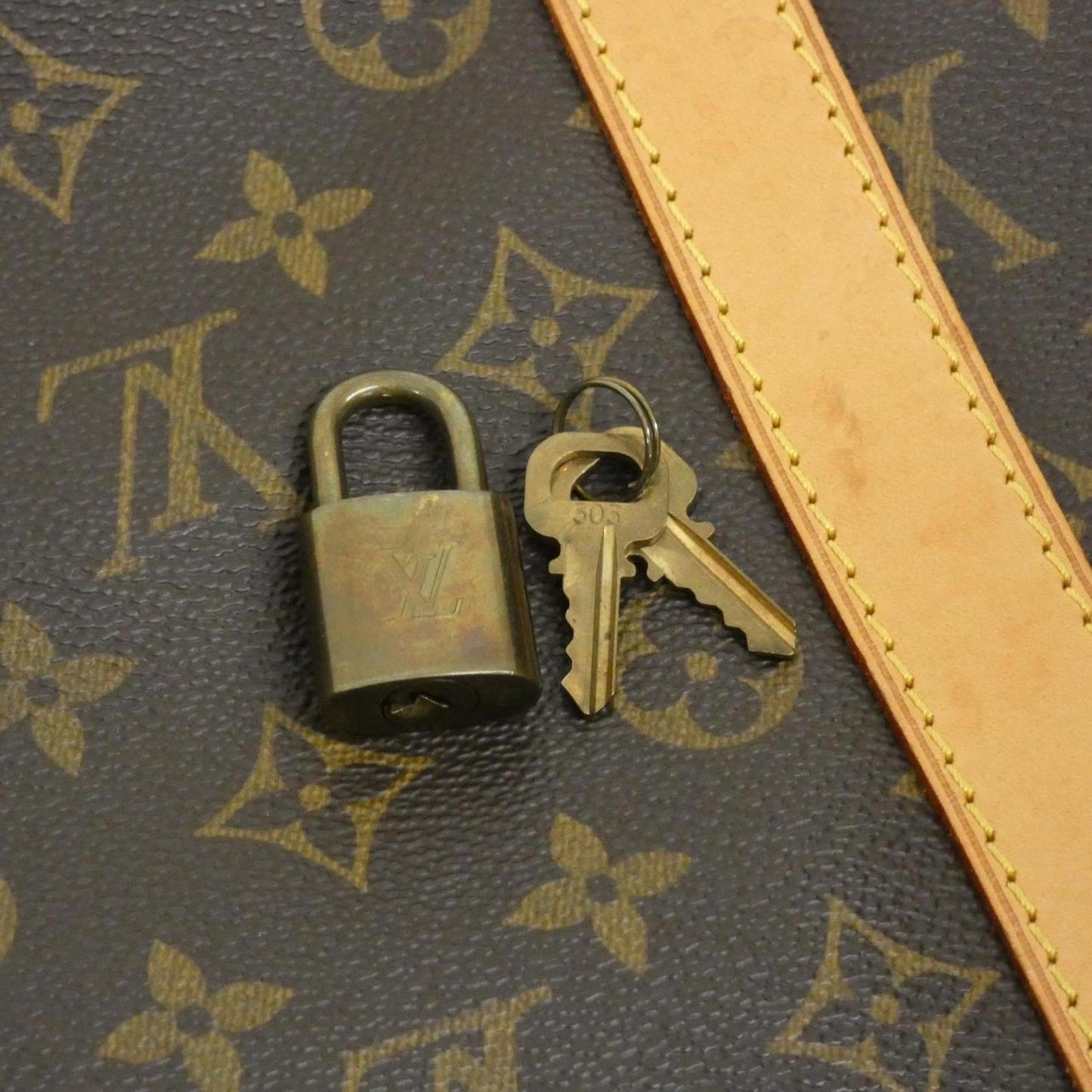 Louis Vuitton Monogram Canvas Brown Travel Bags