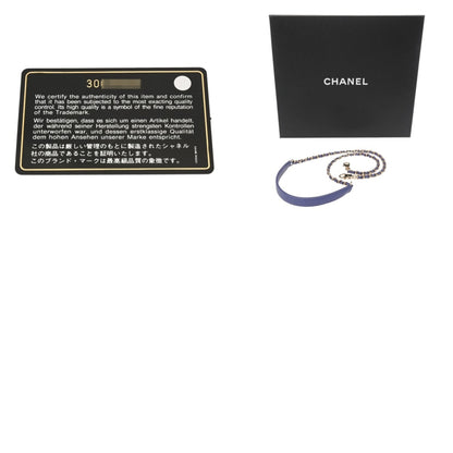 Chanel Calfskin Purple Handbags