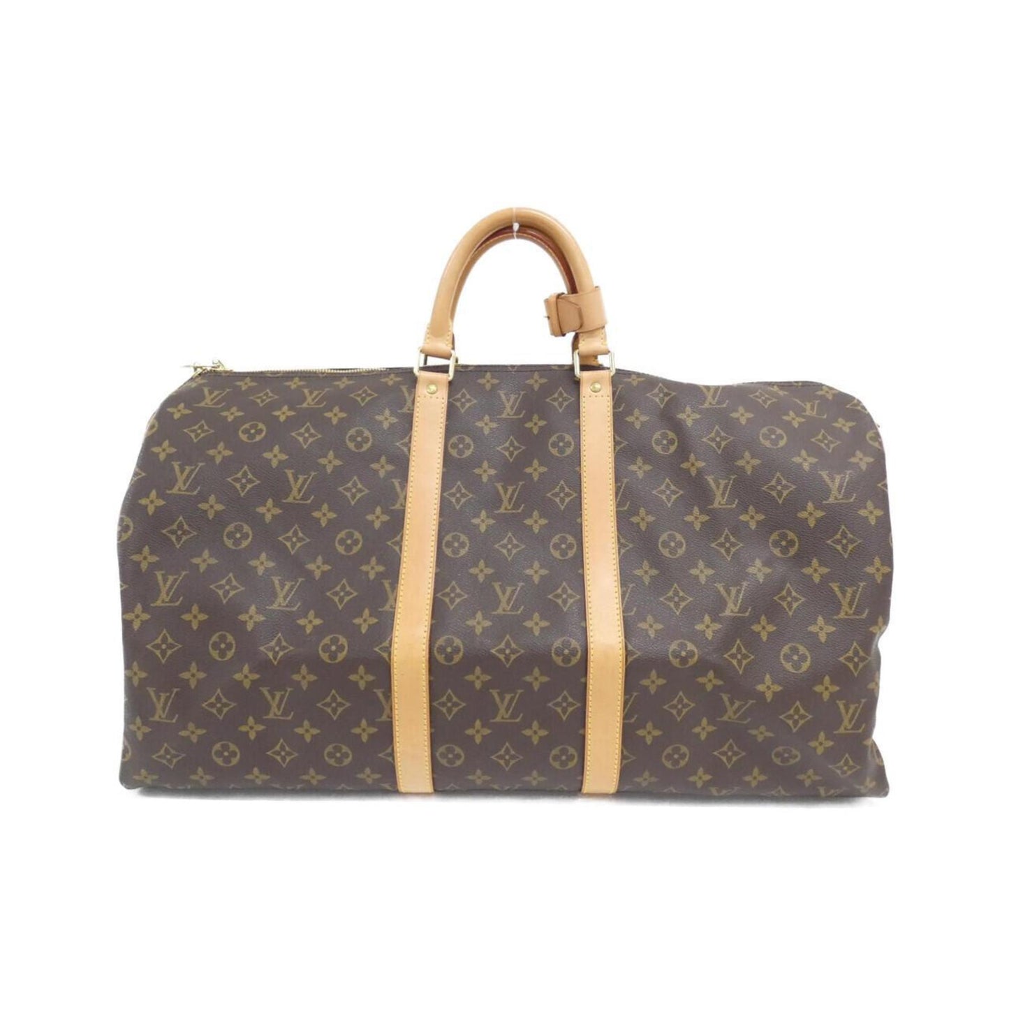 Louis Vuitton Coated Canvas Brown Travel Bags