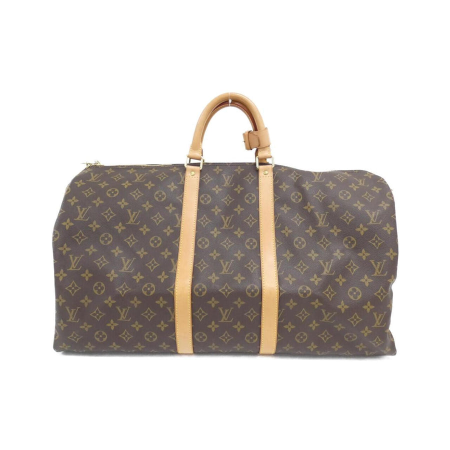 Louis Vuitton Coated Canvas Brown Travel Bags