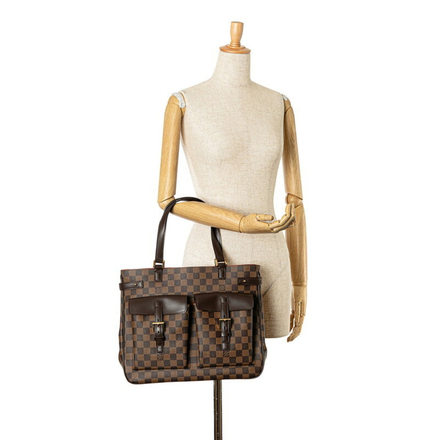Louis Vuitton Pvc Brown Tote Bags