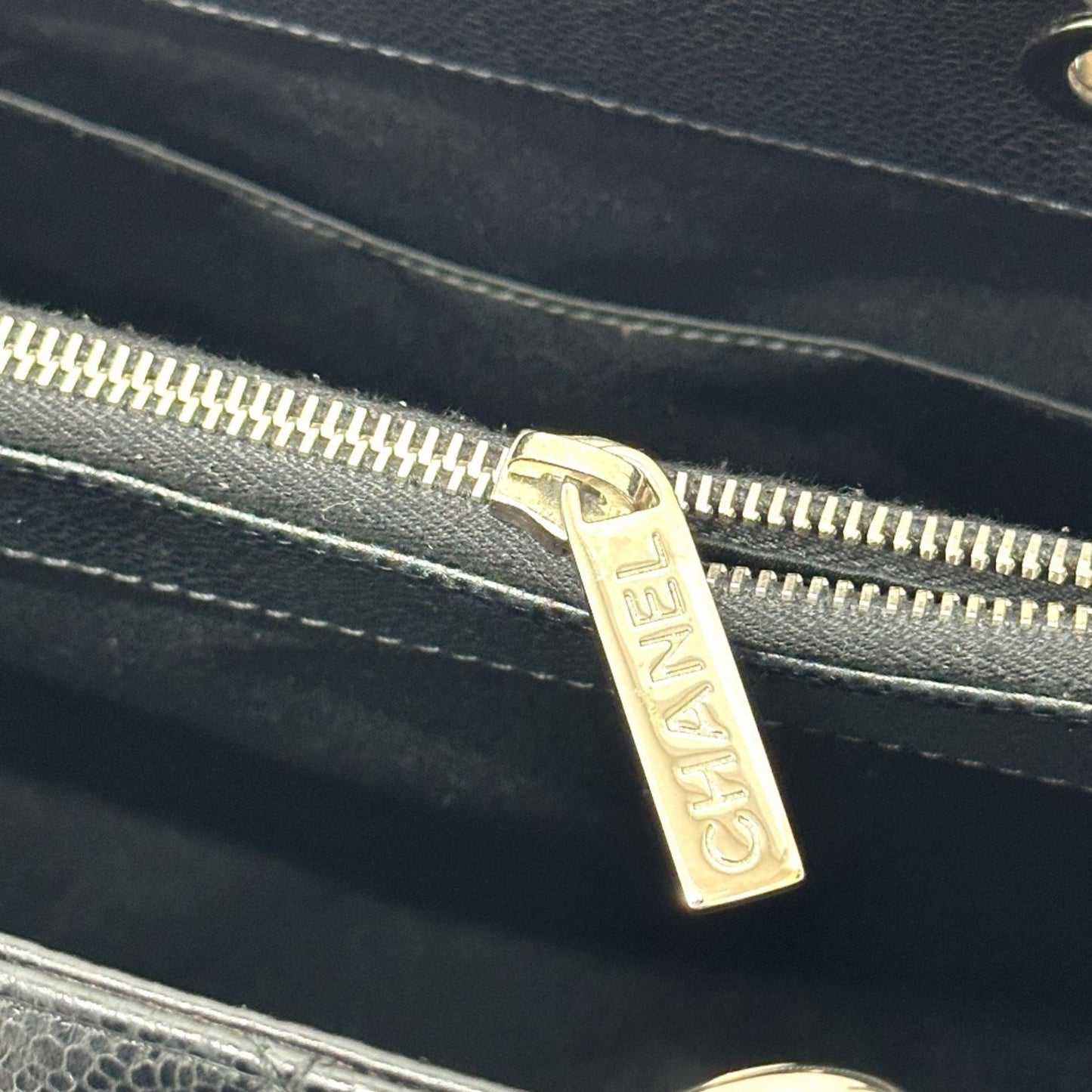 Chanel Calfskin Black Handbags