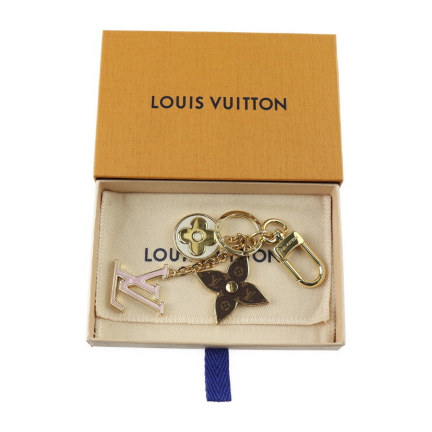 Louis Vuitton Other Metal Brown Key Rings