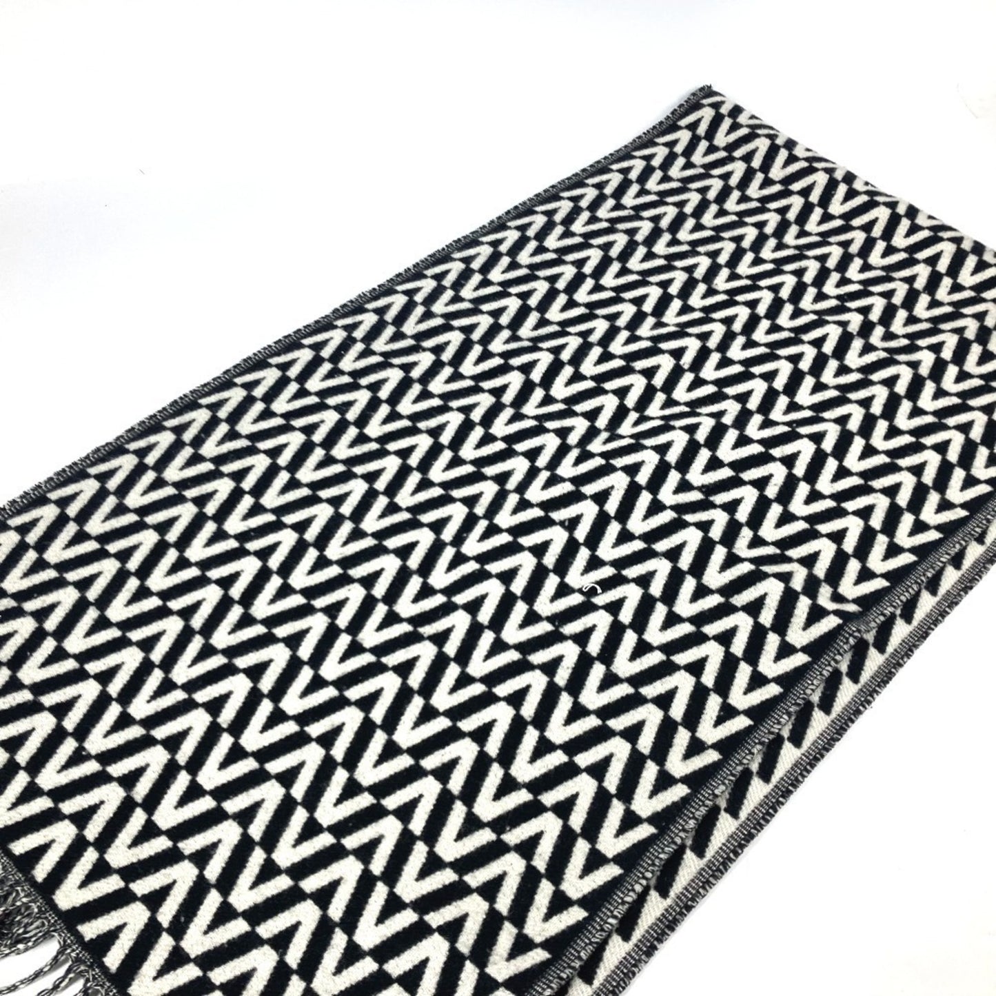 Valentino Cashmere Black Scarves