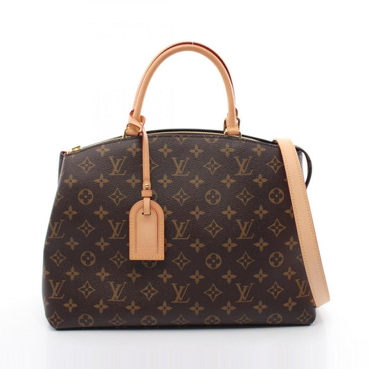 Louis Vuitton Coated Canvas Brown Handbags