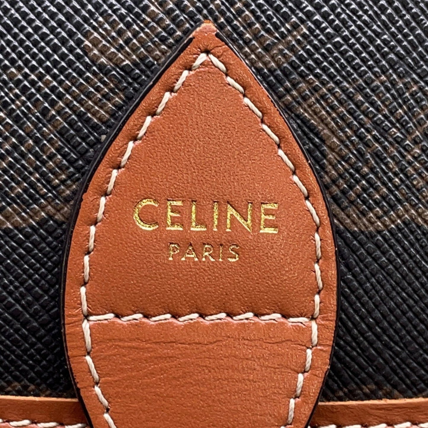 Celine Pvc Brown Shoulder Bags