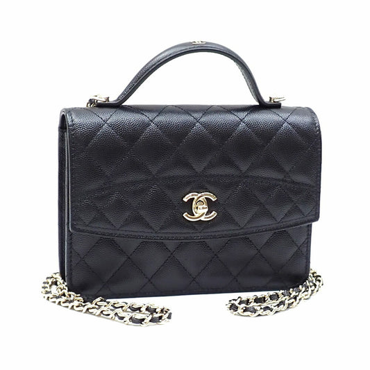 Chanel Calfskin Black Backpacks