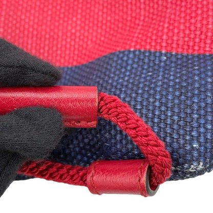 Gucci Canvas Blue Backpacks