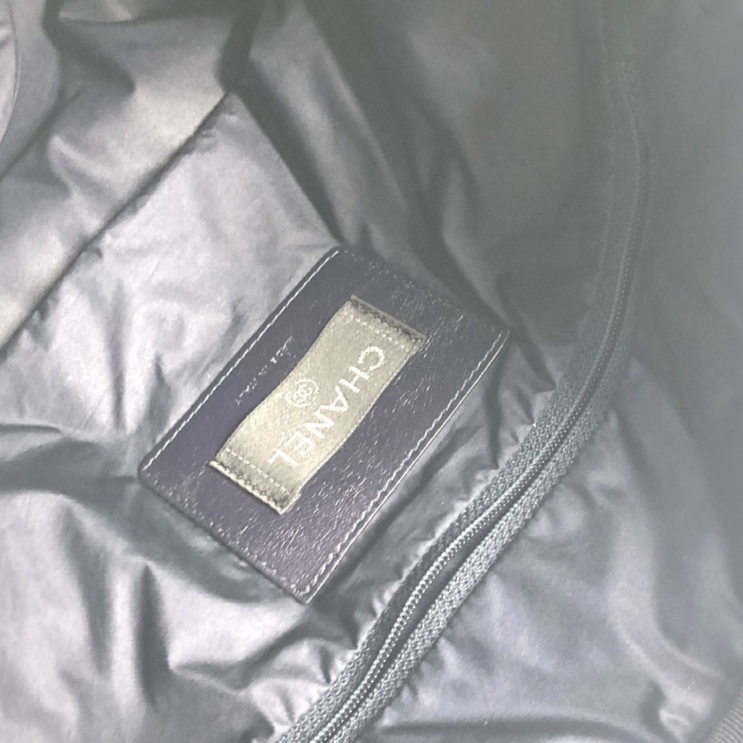 Chanel Nylon White Shoulder Bags