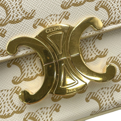 Celine Pvc White Shoulder Bags