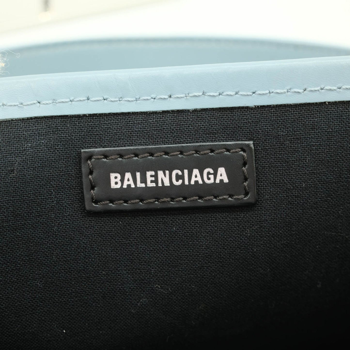 Balenciaga Canvas Blue Tote Bags