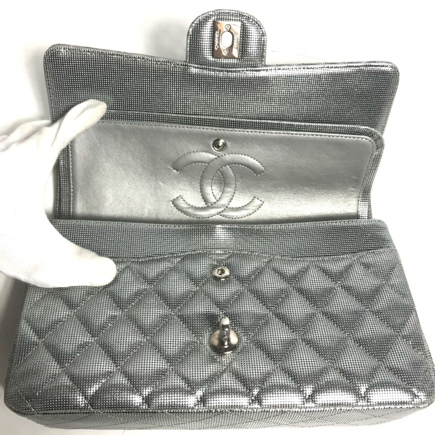 Chanel Others Silver Shoulder Bags