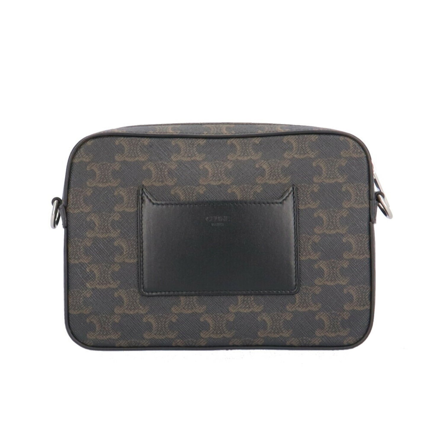 Celine Coated Canvas Black Shoulder Bags