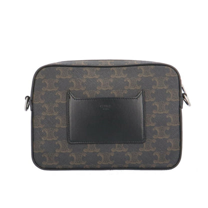 Celine Coated Canvas Black Shoulder Bags