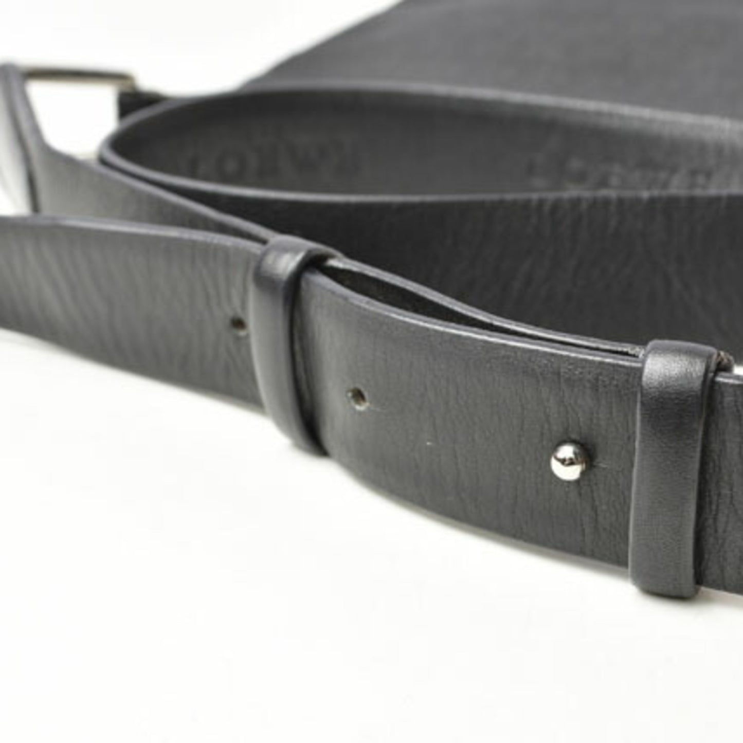 Loewe Coated Canvas Black Shoulder Bags