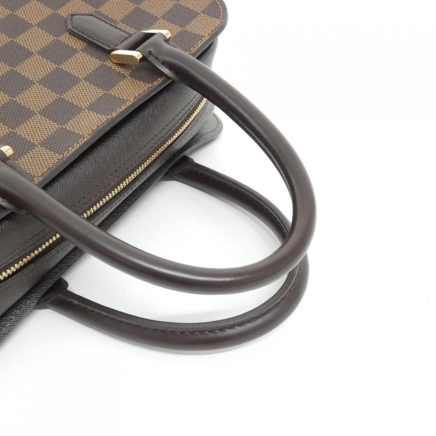 Louis Vuitton Coated Canvas Brown Handbags