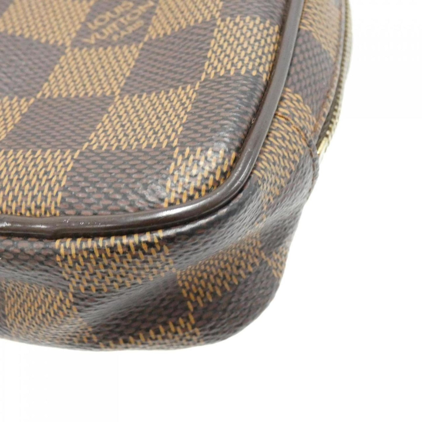 Louis Vuitton Coated Canvas Brown Small Bags