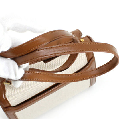 Saint Laurent Canvas Brown Shoulder Bags