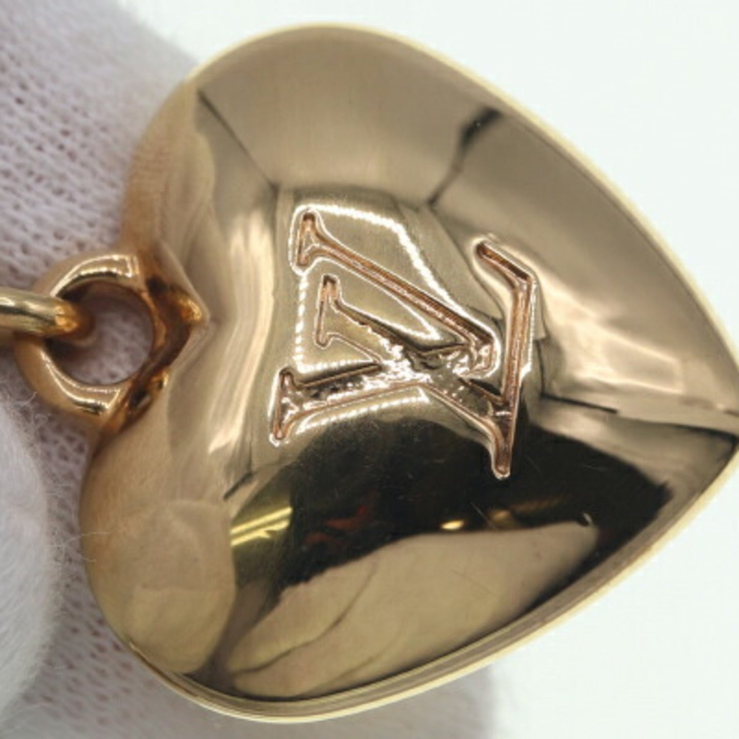 Louis Vuitton Other Metal Red Key Rings