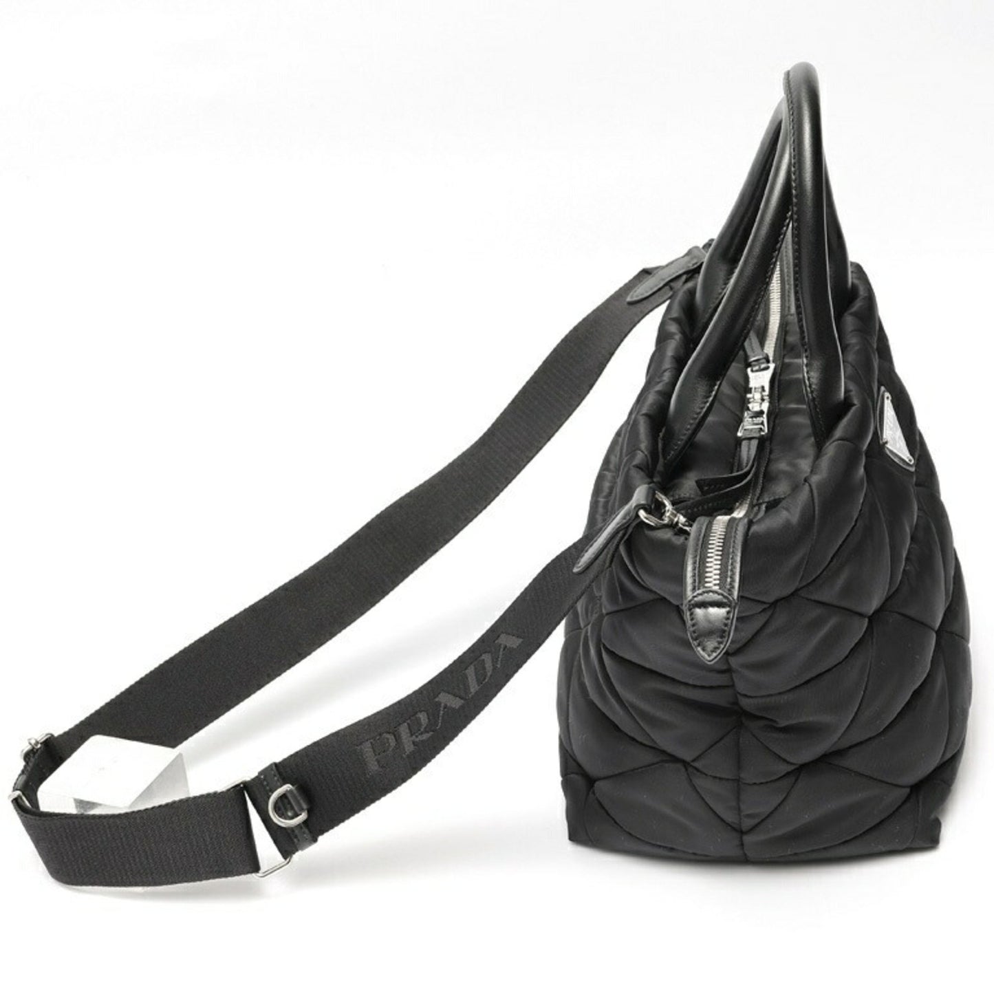 Prada Nylon Black Tote Bags
