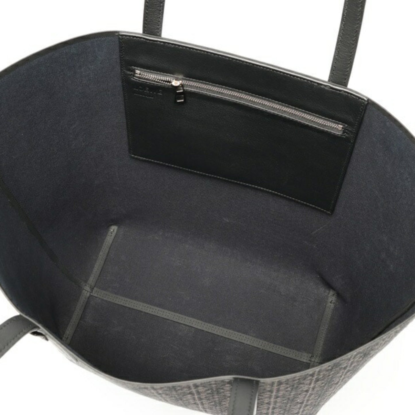 Loewe Canvas Black Tote Bags