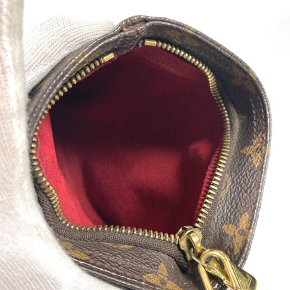 Louis Vuitton Monogram Canvas Brown Clutch Bags