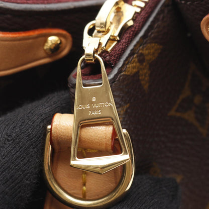 Louis Vuitton Coated Canvas Brown Handbags