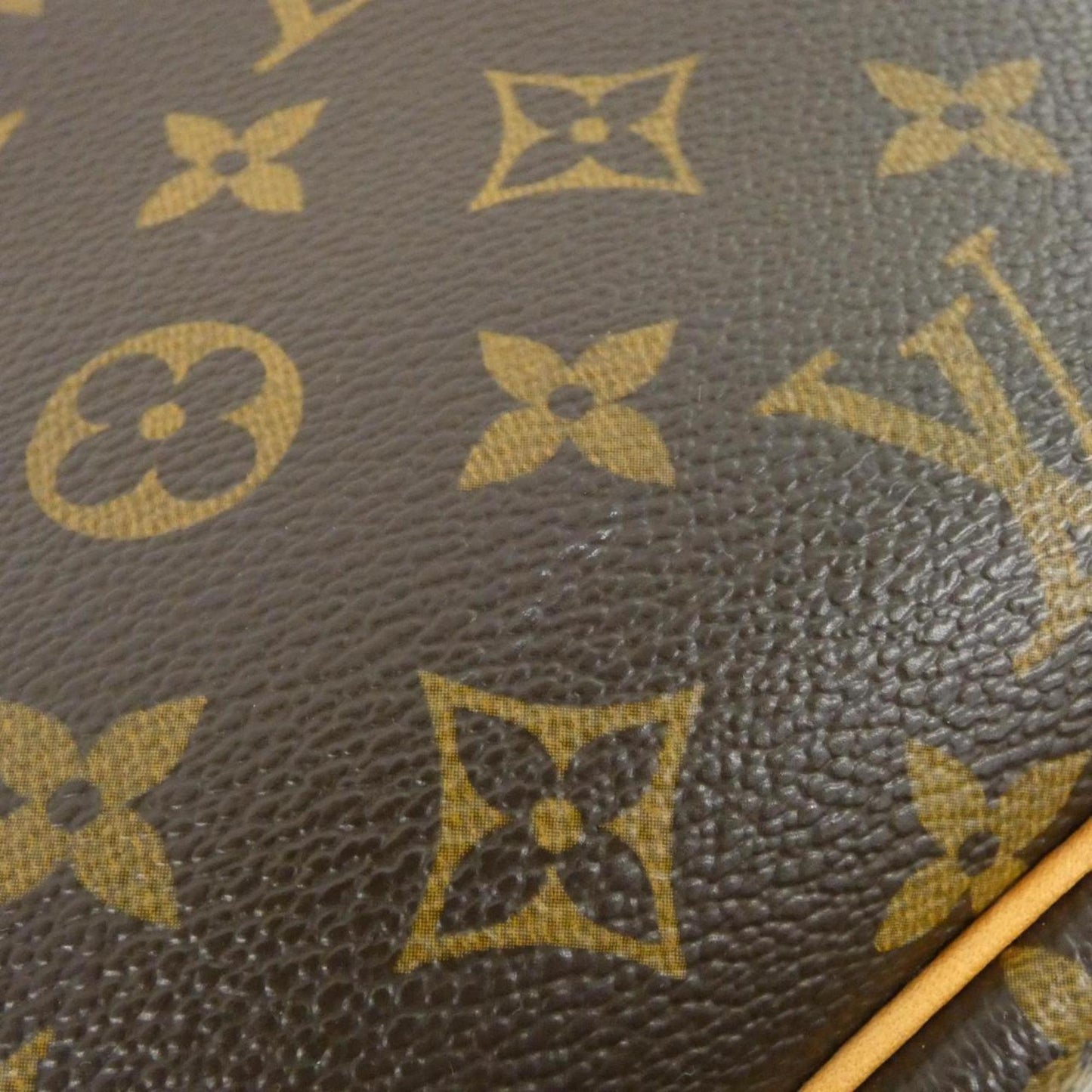 Louis Vuitton Coated Canvas Brown Handbags