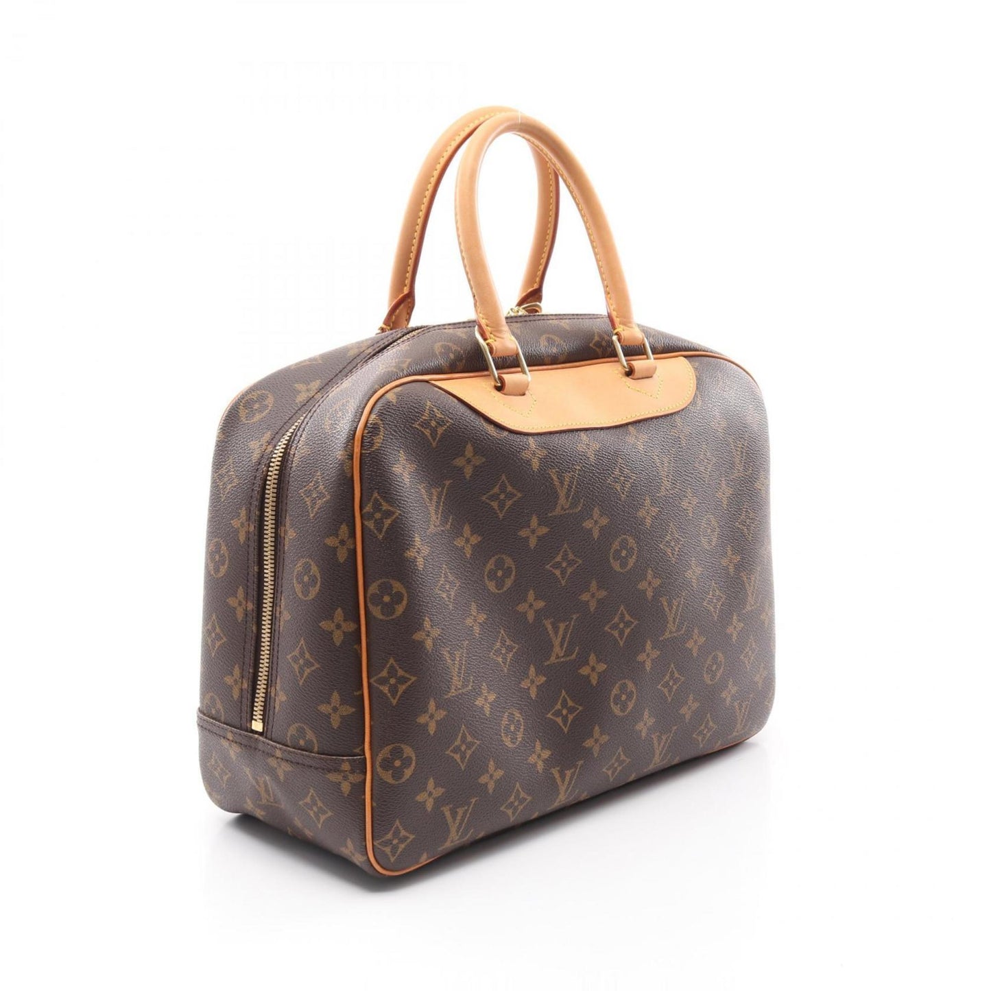 Louis Vuitton Coated Canvas Brown Handbags